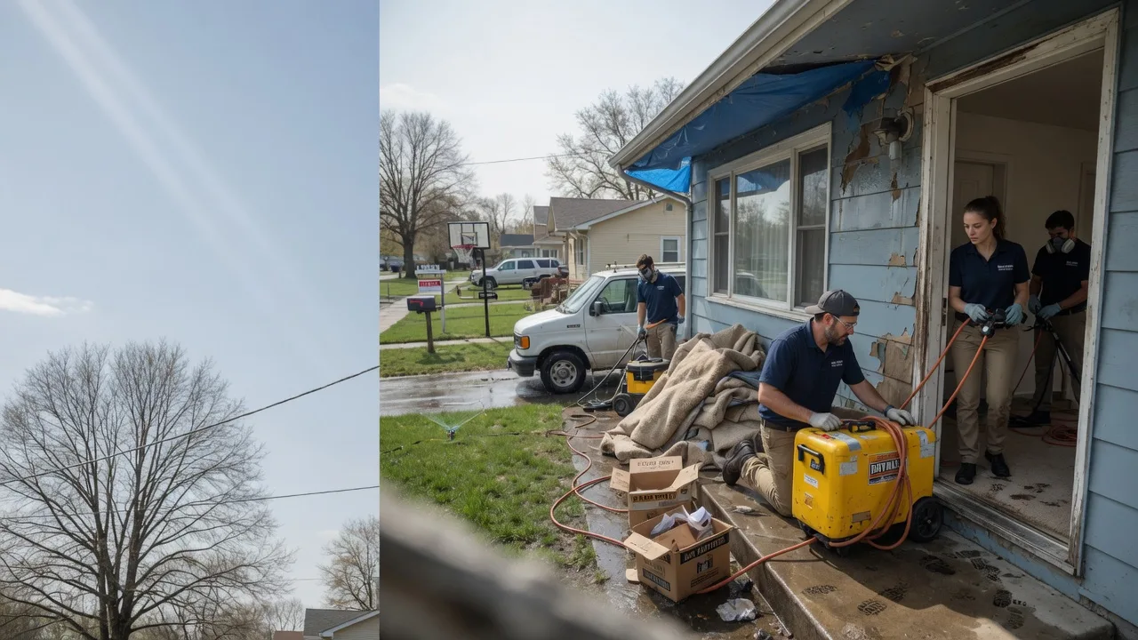 Basement Flood Cleanup in Verona, WI near me